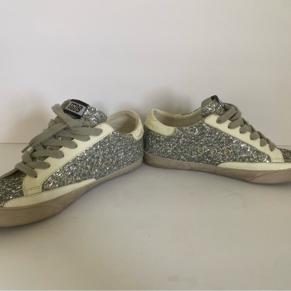 GOLDEN GOOSE
Superstar Glitter Low-Top women Sneakers sz 40 us 9.5 - Picture 4 of 9